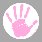 LIGHT PINK // Safety Hand Sticker