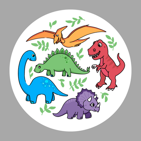Dinosaur // Safety Interior Sticker
