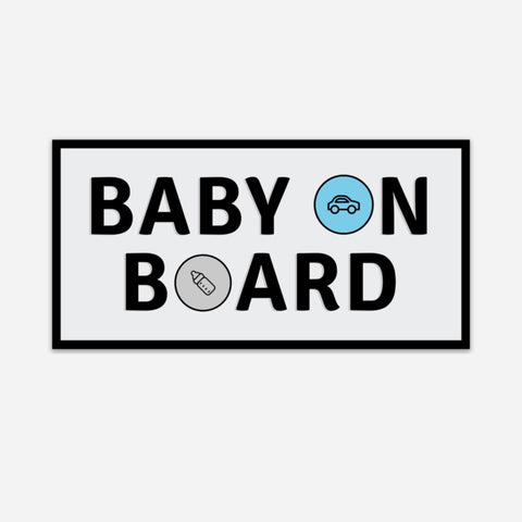BABY ON BOARD // Magnet
